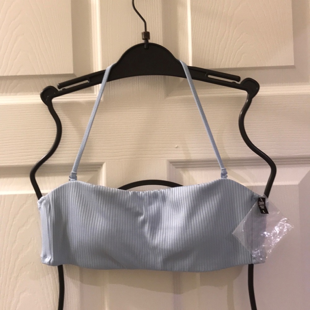 Top only 💖VS PINK Bikini Removable Strap Bandeau